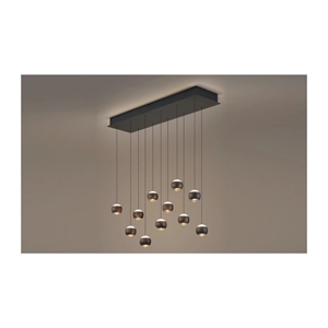 MUSTERRING - CANNON LANGBORDSPENDEL - SORT - JUSTERBAR - LED LYS - STÆRK PRIS